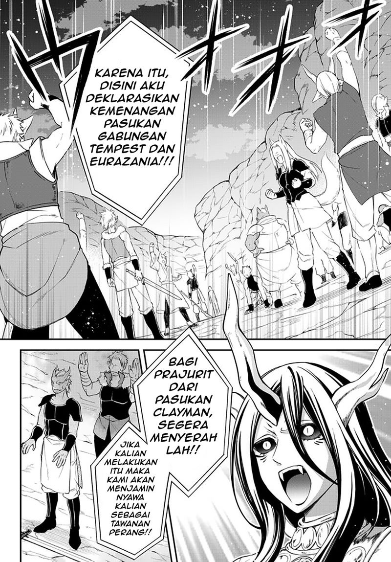 Tensei shitara Slime datta Ken Ibun: Makoku Gurashi no Trinity Chapter 39 Bahasa Indonesia