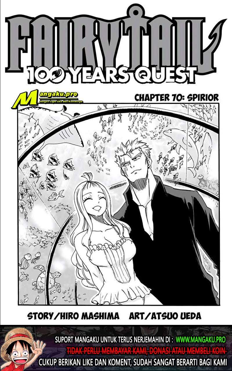 Fairy Tail: 100 Years Quest Chapter 70 Bahasa Indonesia