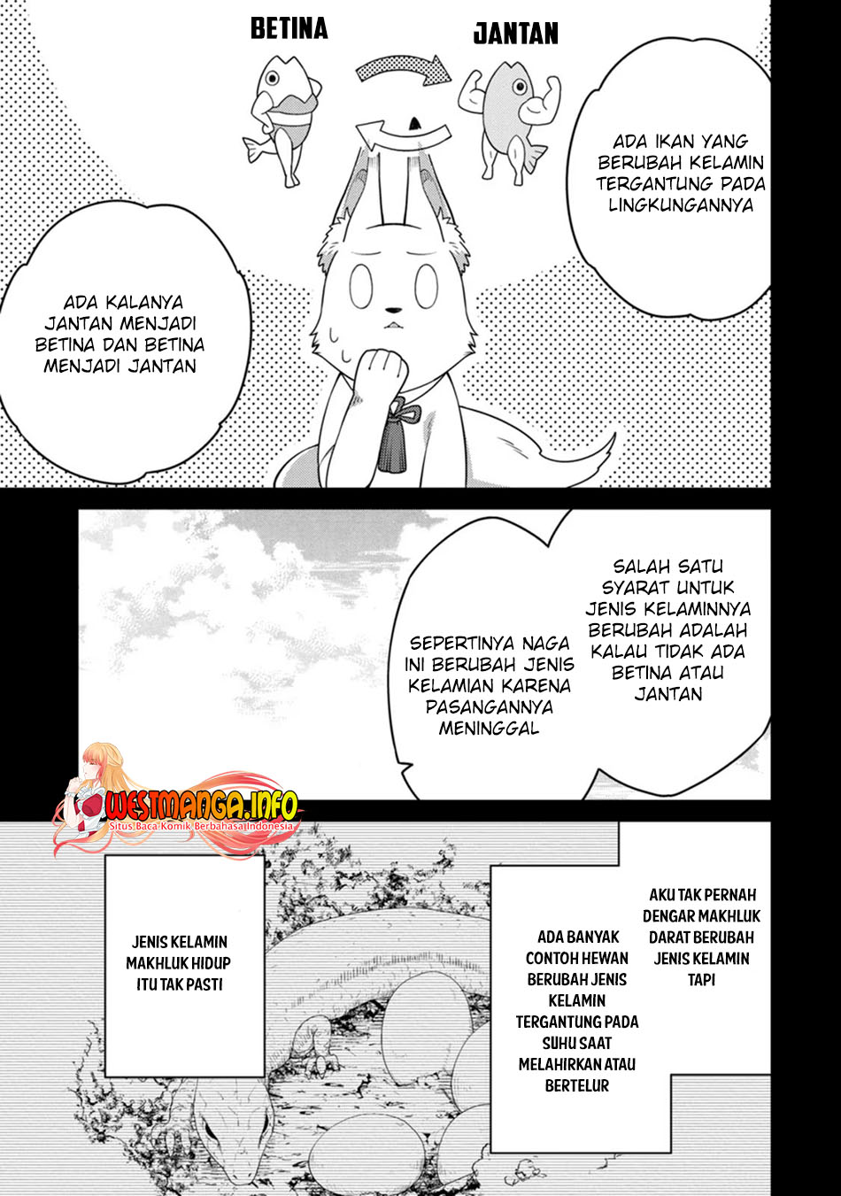 Saikyou Onmyouji no Isekai Tenseiki ~Geboku no Youkaidomo ni Kurabete Monster ga Yowaisugirundaga~ Chapter 18.3 Bahasa Indonesia