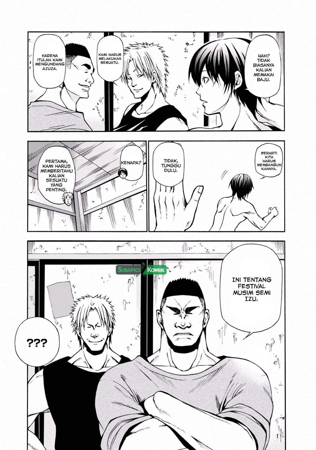 Grand Blue Chapter 06 Bahasa Indonesia
