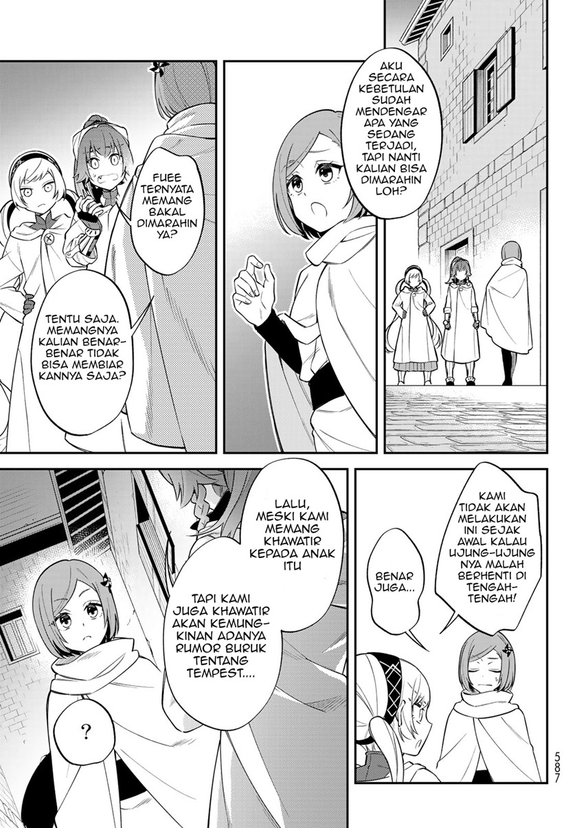 Tensei shitara Slime datta Ken Ibun: Makoku Gurashi no Trinity Chapter 48 Bahasa Indonesia