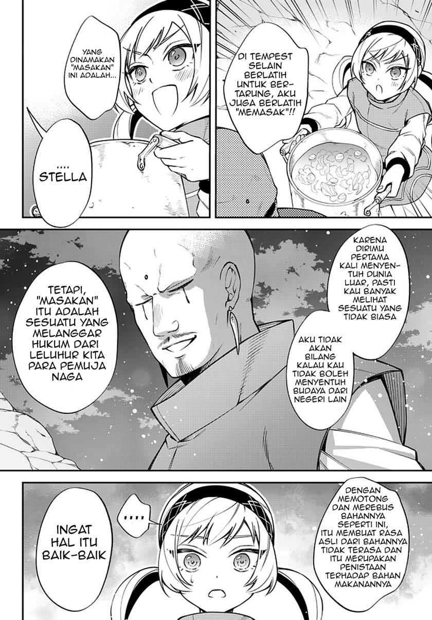 Tensei shitara Slime datta Ken Ibun: Makoku Gurashi no Trinity Chapter 37 Bahasa Indonesia