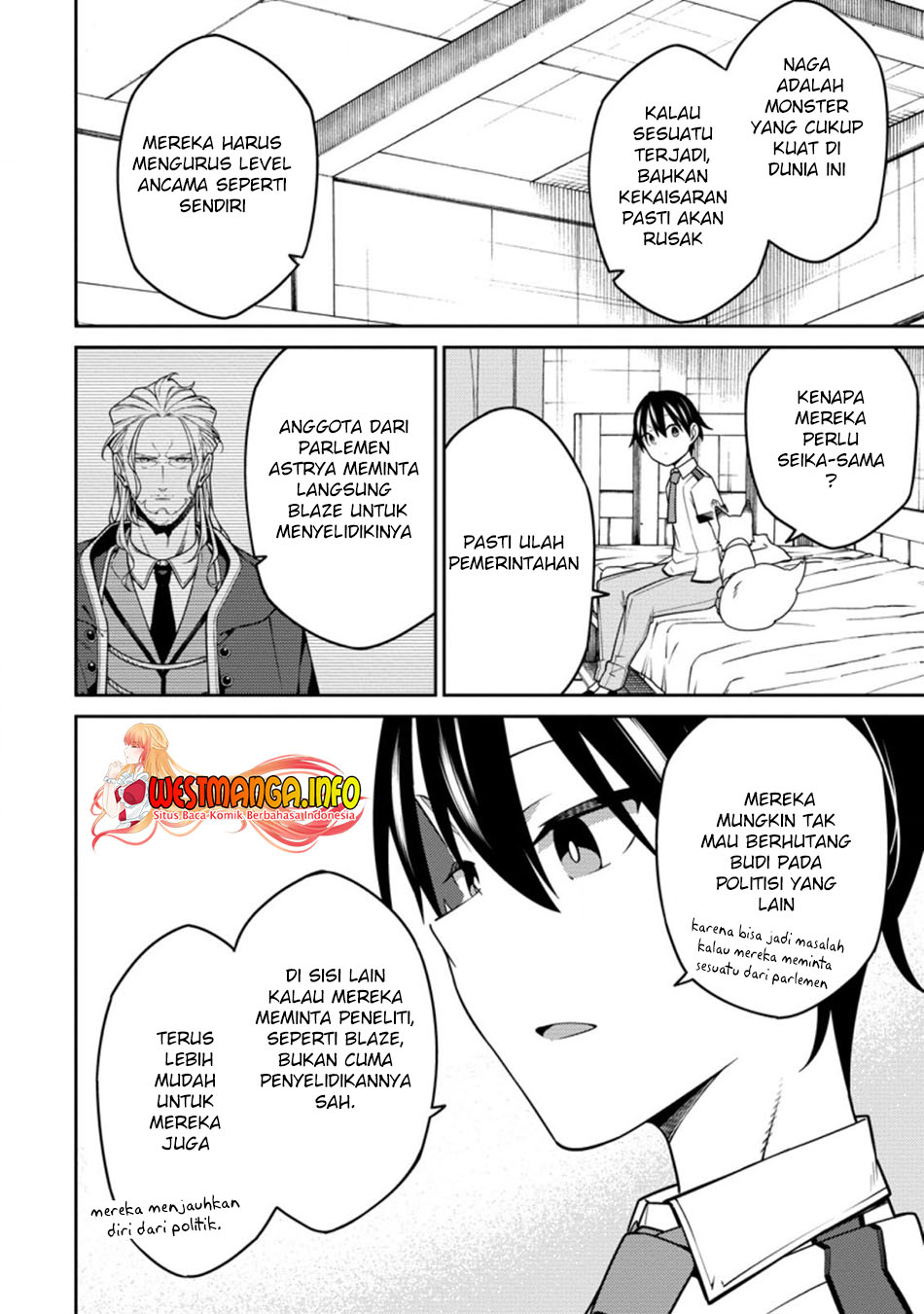 Saikyou Onmyouji no Isekai Tenseiki ~Geboku no Youkaidomo ni Kurabete Monster ga Yowaisugirundaga~ Chapter 14.3 Bahasa Indonesia