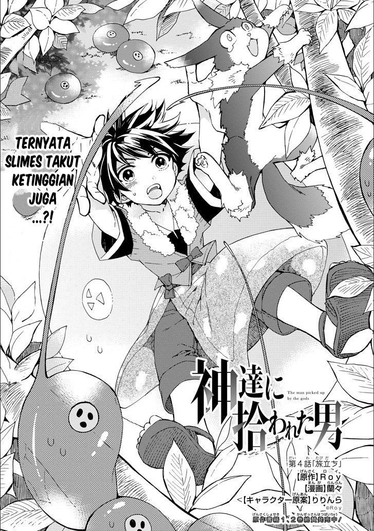 Kami-tachi ni Hirowareta Otoko Chapter 04 Bahasa Indonesia