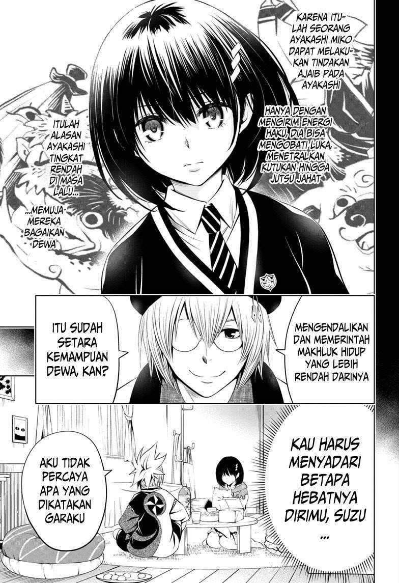 Ayakashi Triangle Chapter 14 Bahasa Indonesia