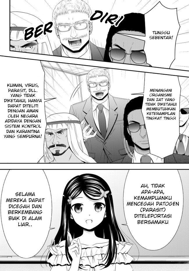 Rougo ni sonaete i sekai de 8 man-mai no kinka o tamemasu Chapter 50 Bahasa Indonesia