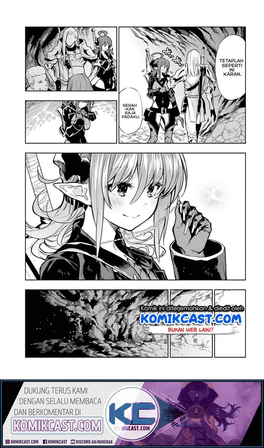 The Adventurers That Don’t Believe In Humanity Will Save The World Chapter 07 Bahasa Indonesia