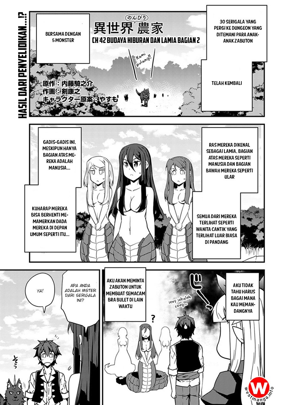 Isekai Nonbiri Nouka Chapter 42