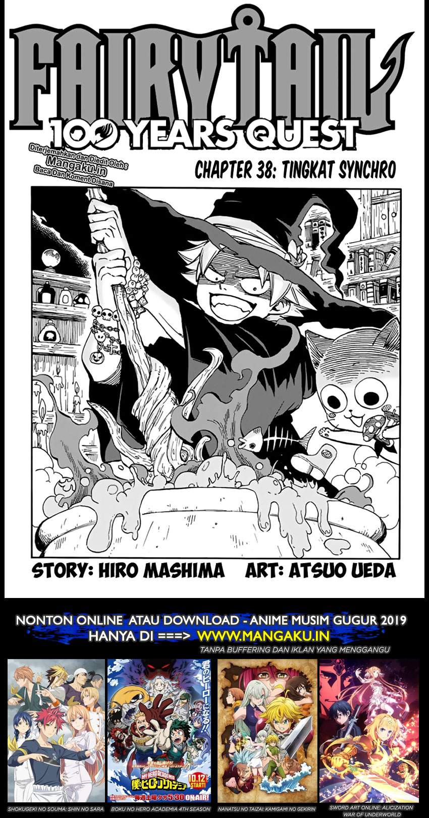 Fairy Tail: 100 Years Quest Chapter 38 Bahasa Indonesia