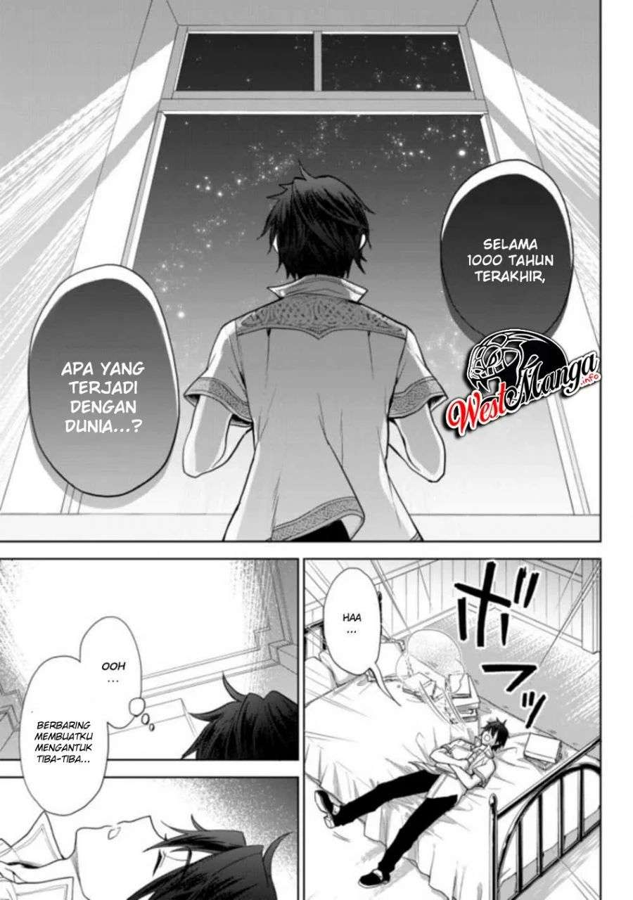 The Second Life Cheat Reincarnation Mage ~If the Strongest Reincarnated After 1000 Years, Life Would Be Too Easy~ Chapter 1.3 Bahasa Indonesia