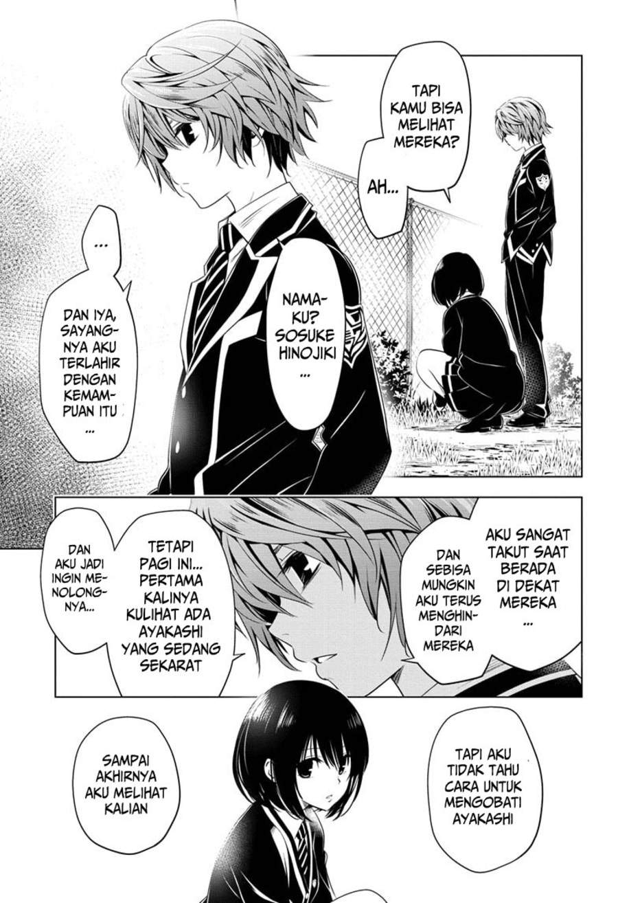 Ayakashi Triangle Chapter 17 Bahasa Indonesia