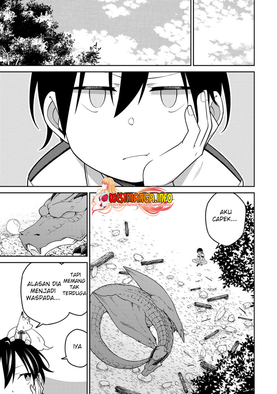 Saikyou Onmyouji no Isekai Tenseiki ~Geboku no Youkaidomo ni Kurabete Monster ga Yowaisugirundaga~ Chapter 18.3 Bahasa Indonesia