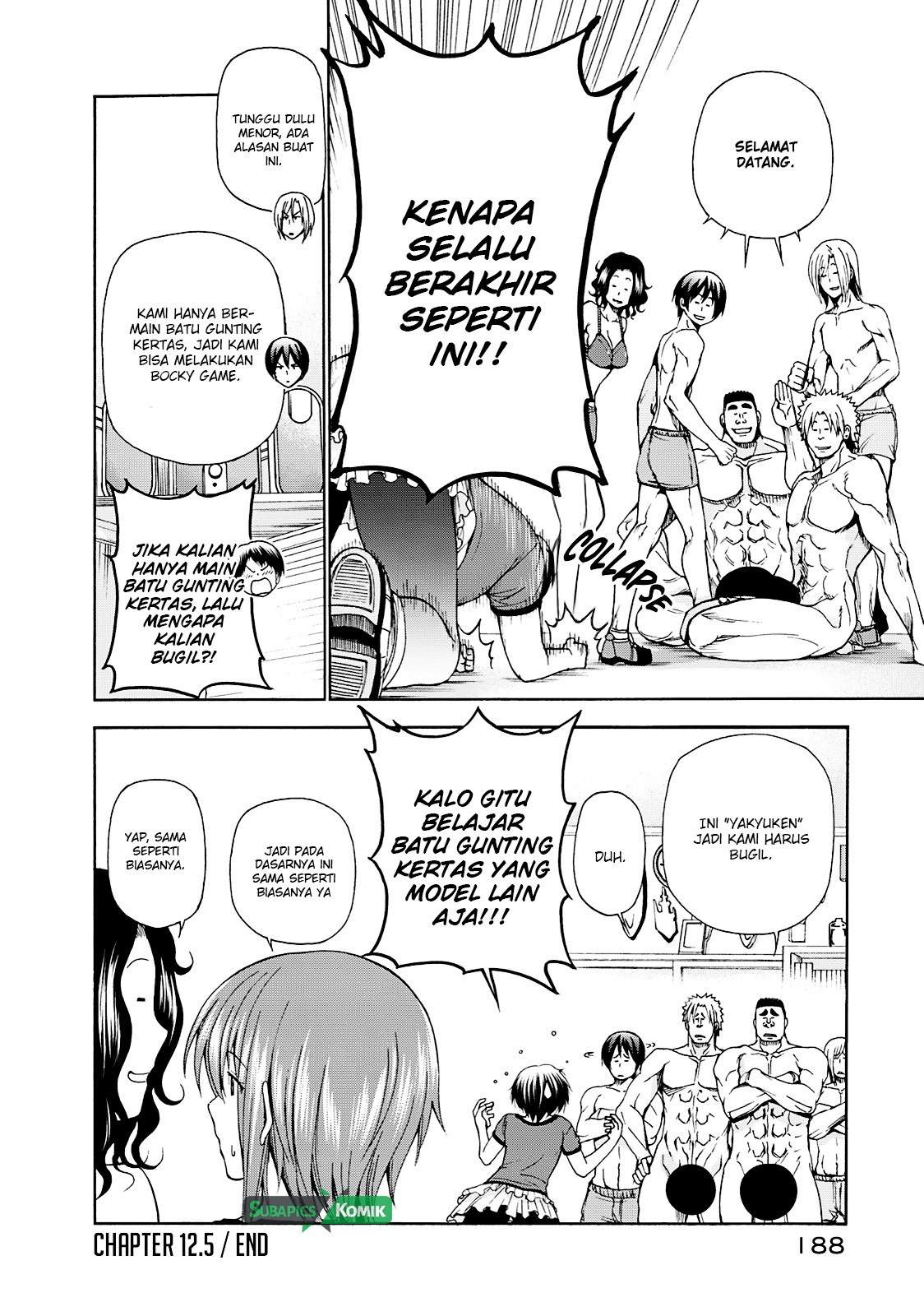 Grand Blue Chapter 12.5 Bahasa Indonesia