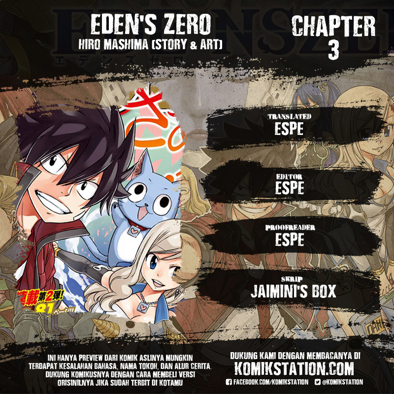 Eden’s Zero Chapter 3