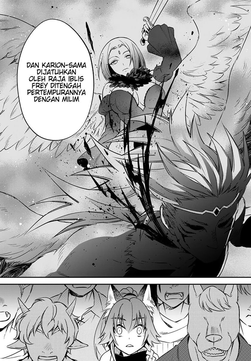 Tensei shitara Slime datta Ken Ibun: Makoku Gurashi no Trinity Chapter 27 Bahasa Indonesia