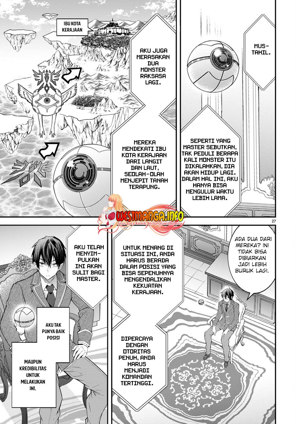 Otome Game Sekai wa Mob ni Kibishii Sekai Desu Chapter 49 Bahasa Indonesia