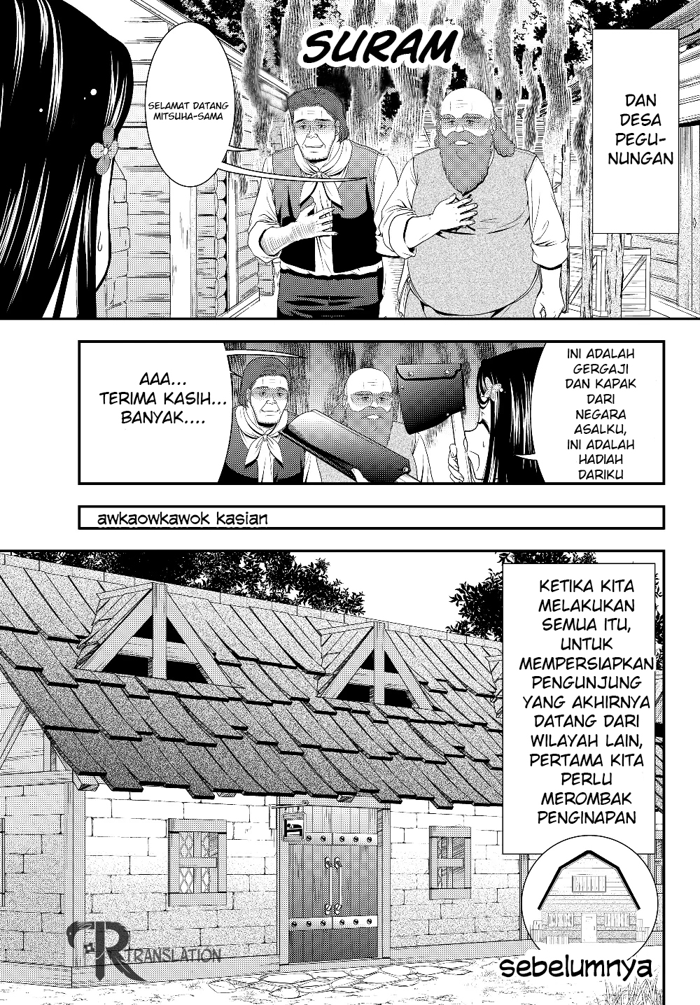 Rougo ni sonaete i sekai de 8 man-mai no kinka o tamemasu Chapter 46 Bahasa Indonesia