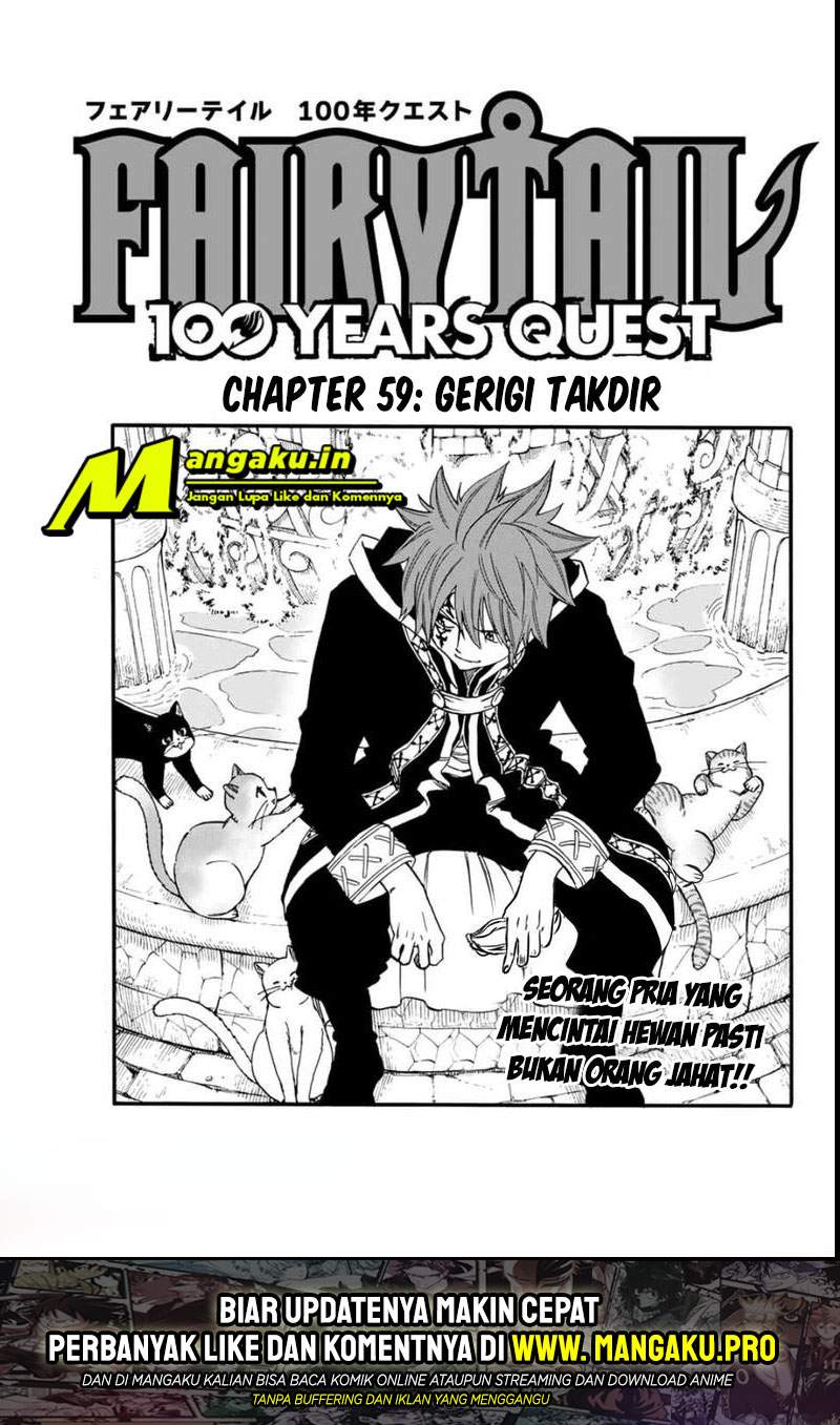 Fairy Tail: 100 Years Quest Chapter 59 Bahasa Indonesia