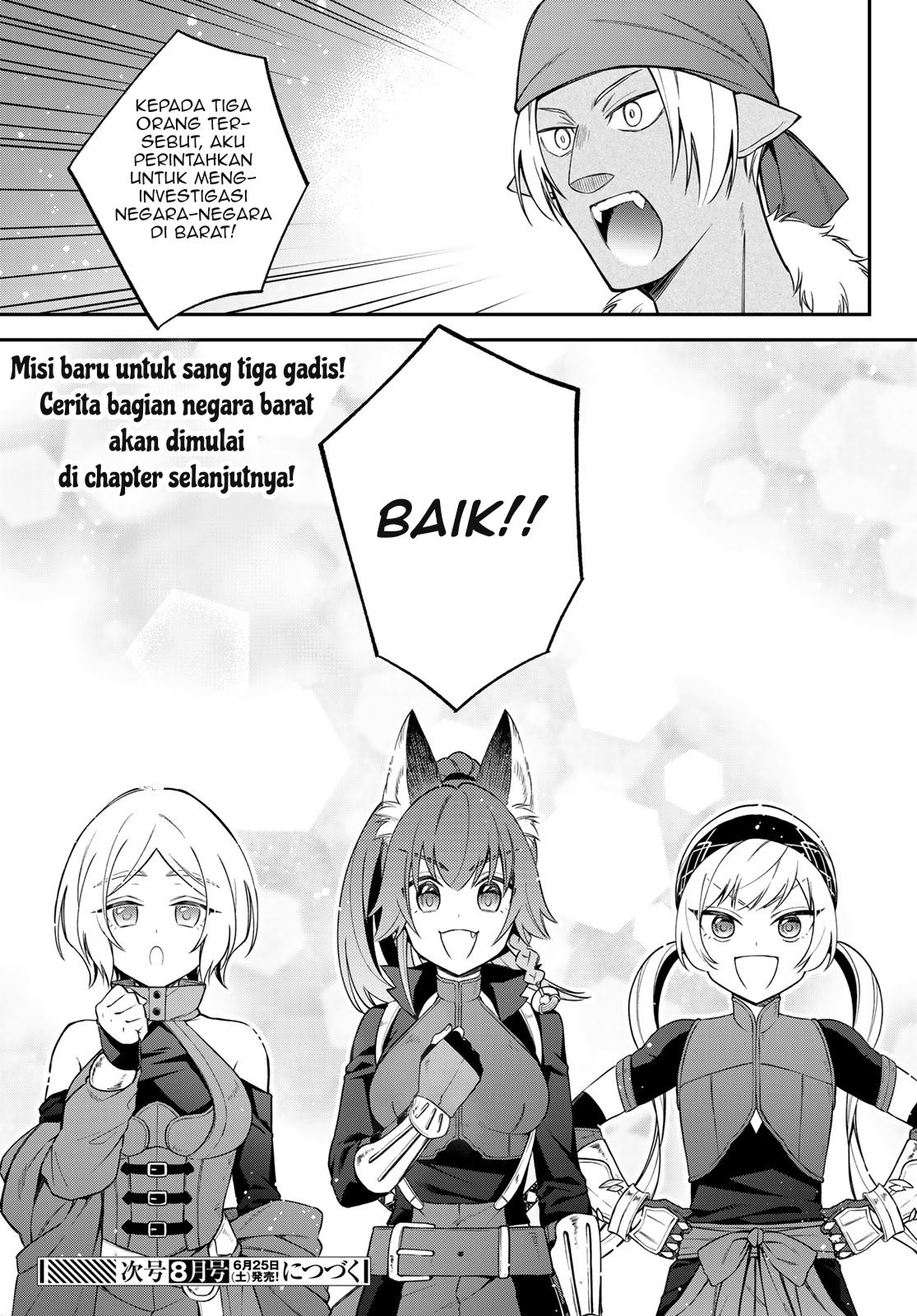 Tensei shitara Slime datta Ken Ibun: Makoku Gurashi no Trinity Chapter 43 Bahasa Indonesia