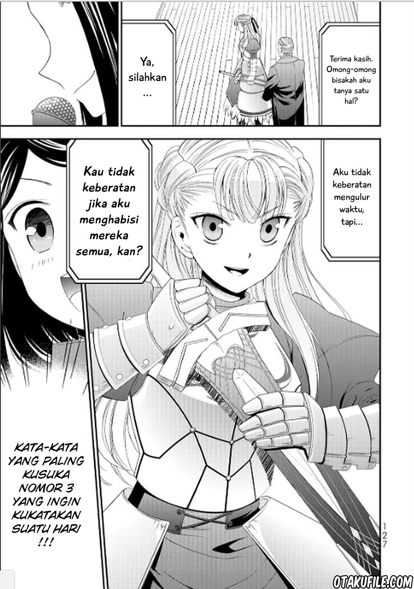 Rougo ni sonaete i sekai de 8 man-mai no kinka o tamemasu Chapter 15 Bahasa Indonesia