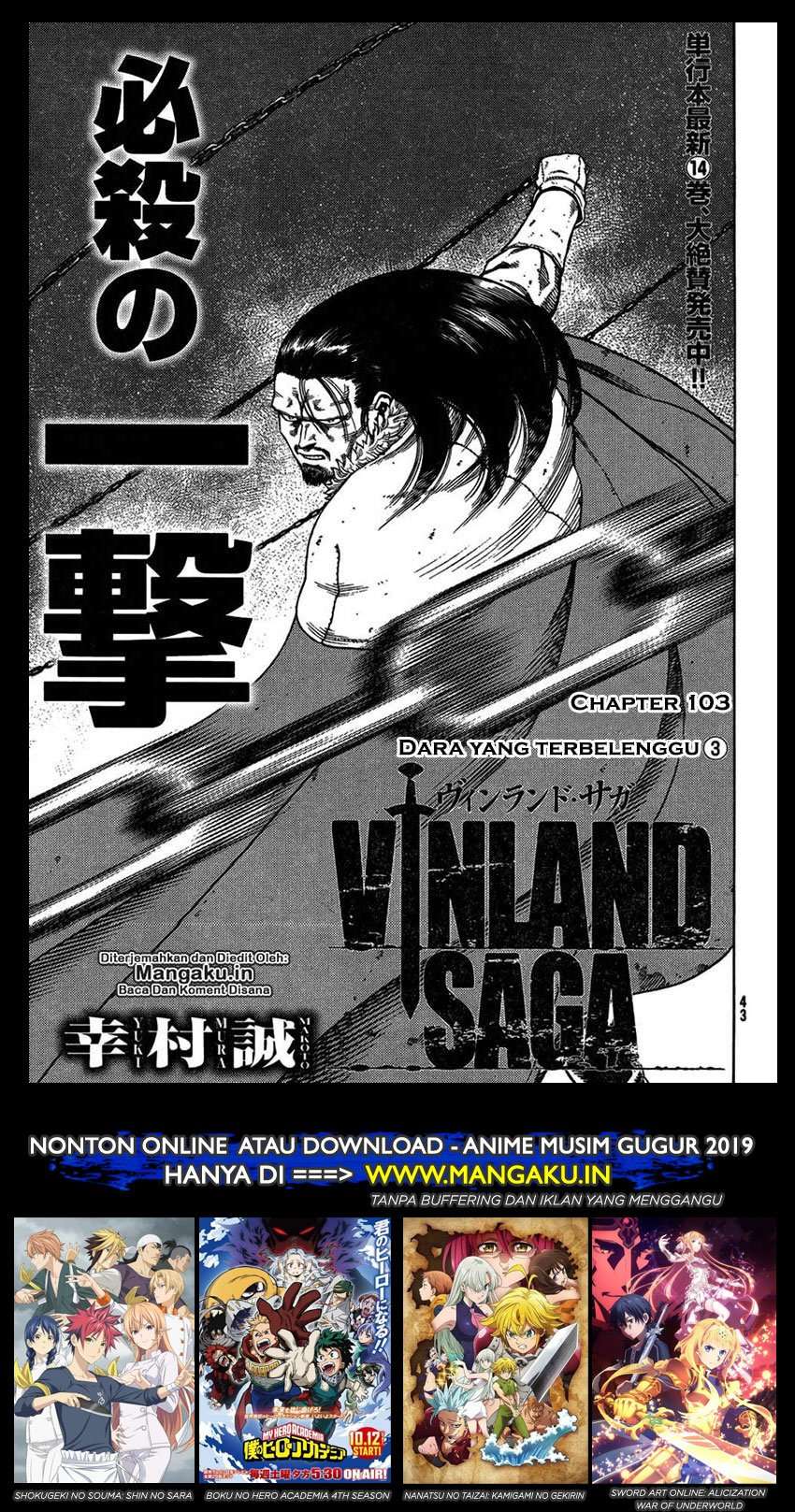 Vinland Saga Chapter 103 Bahasa Indonesia