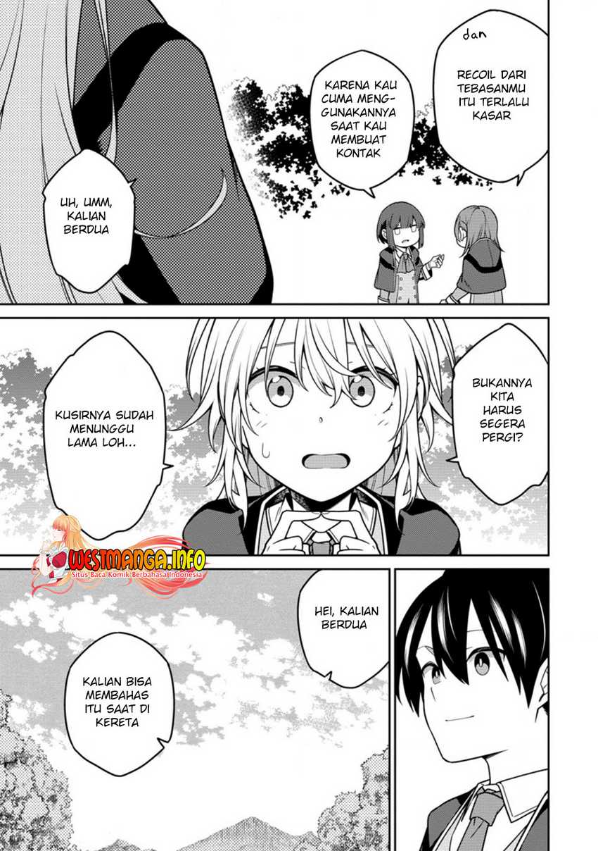 Saikyou Onmyouji no Isekai Tenseiki ~Geboku no Youkaidomo ni Kurabete Monster ga Yowaisugirundaga~ Chapter 13.3 Bahasa Indonesia