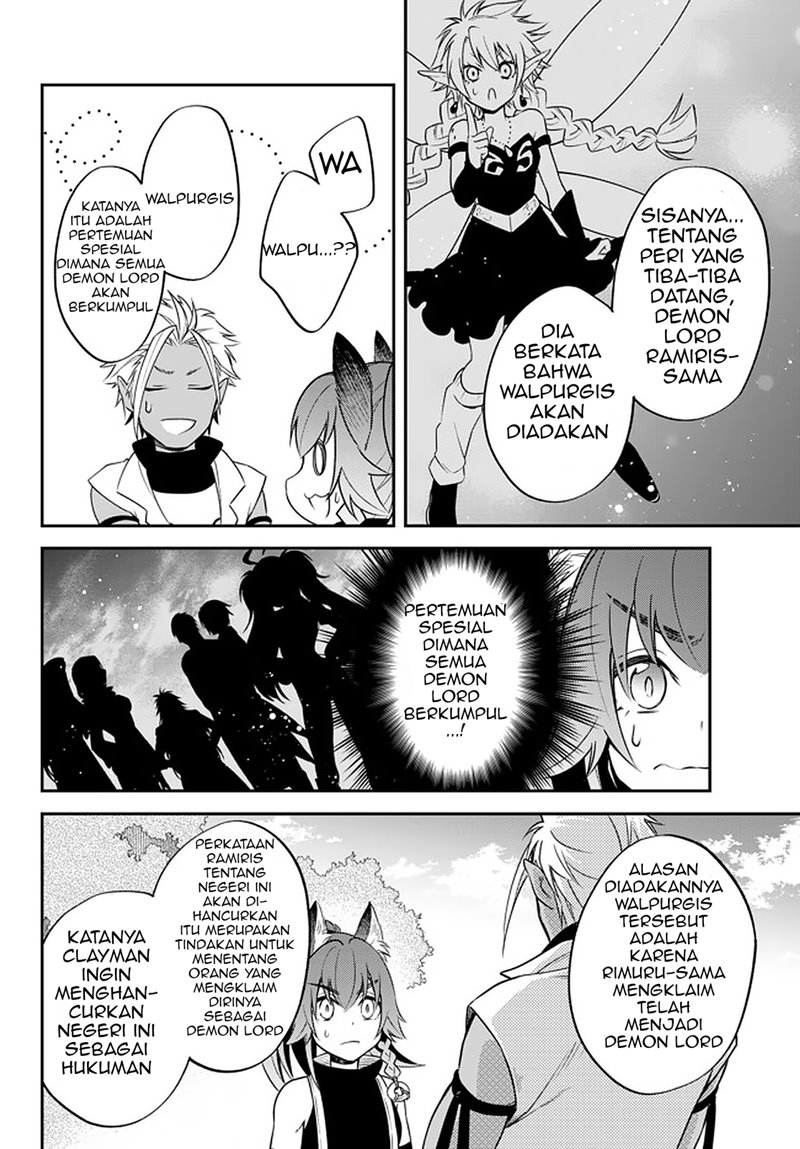 Tensei shitara Slime datta Ken Ibun: Makoku Gurashi no Trinity Chapter 31 Bahasa Indonesia