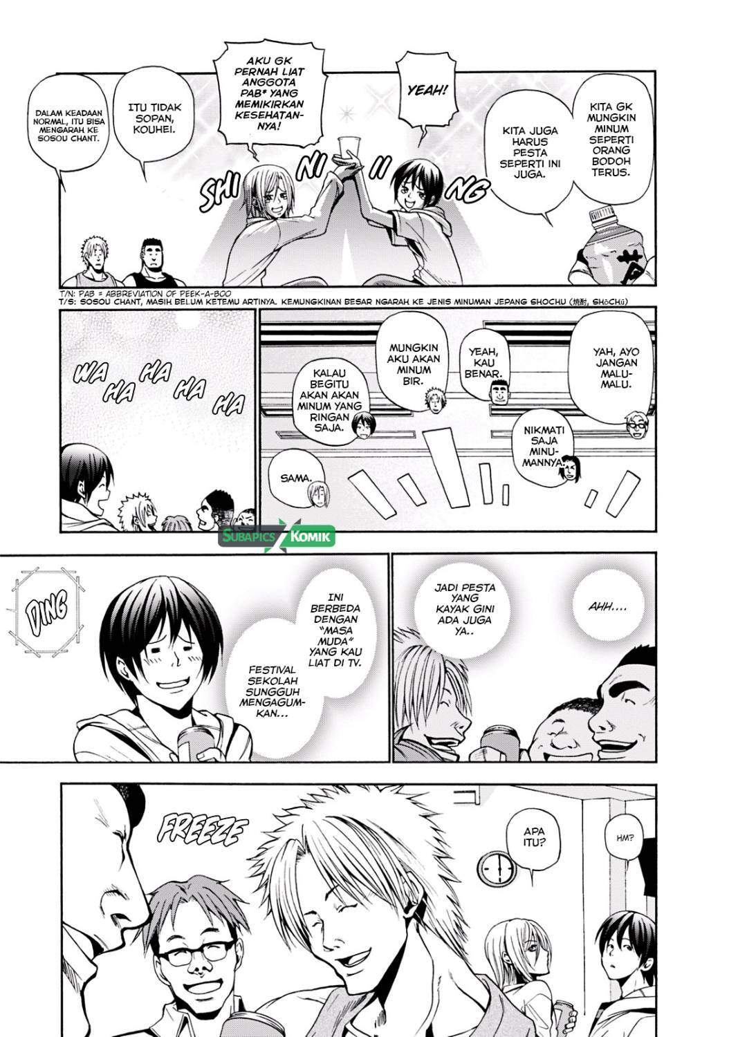 Grand Blue Chapter 08 Bahasa Indonesia