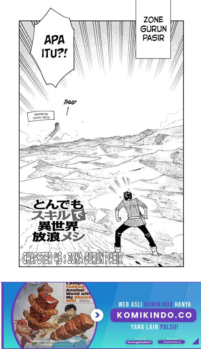 Tondemo Skill de Isekai Hourou Meshi Chapter 45 Bahasa Indonesia