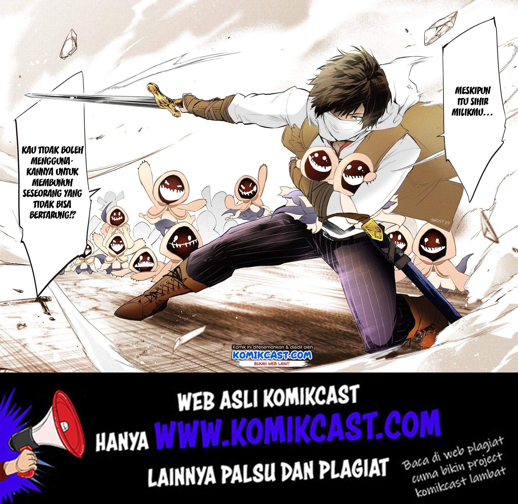Kaiko sareta Ankoku Heishi (30-dai) no Slow na Second Life Chapter 05.2 Bahasa Indonesia