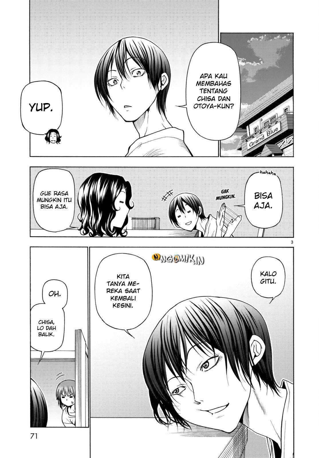 Grand Blue Chapter 36 Bahasa Indonesia