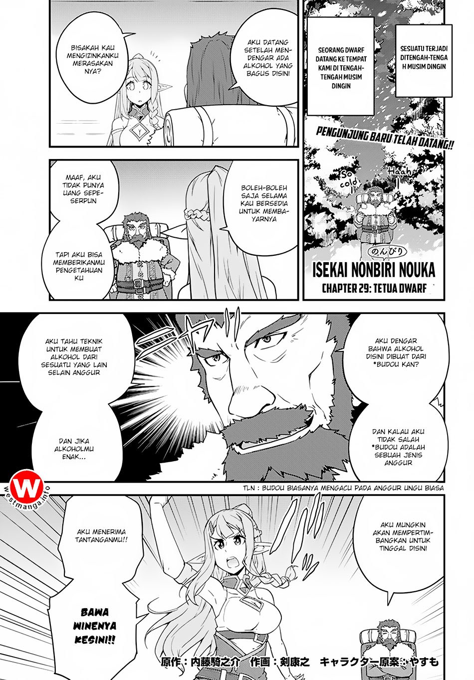 Isekai Nonbiri Nouka Chapter 29