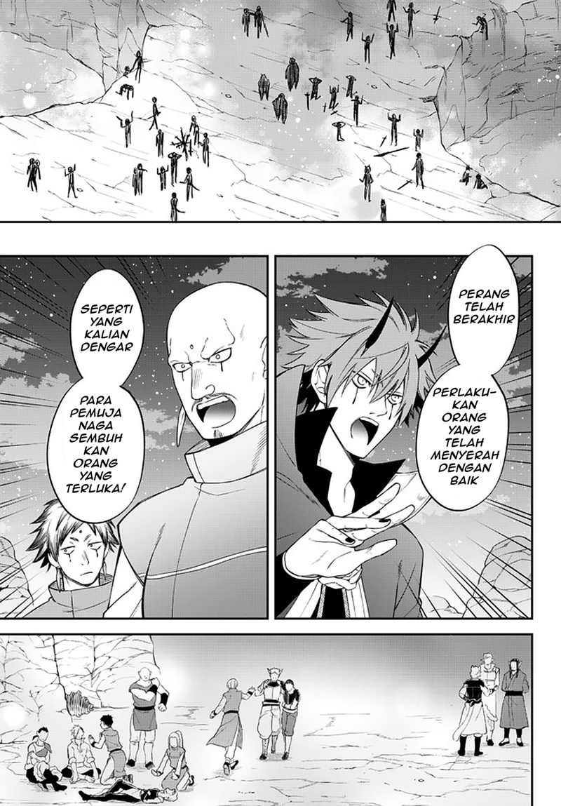 Tensei shitara Slime datta Ken Ibun: Makoku Gurashi no Trinity Chapter 39 Bahasa Indonesia