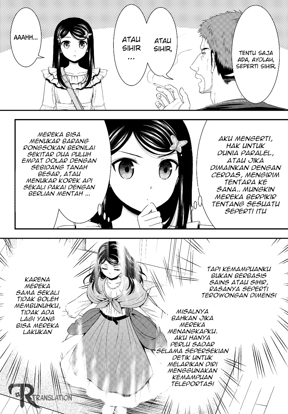 Rougo ni sonaete i sekai de 8 man-mai no kinka o tamemasu Chapter 47 Bahasa Indonesia