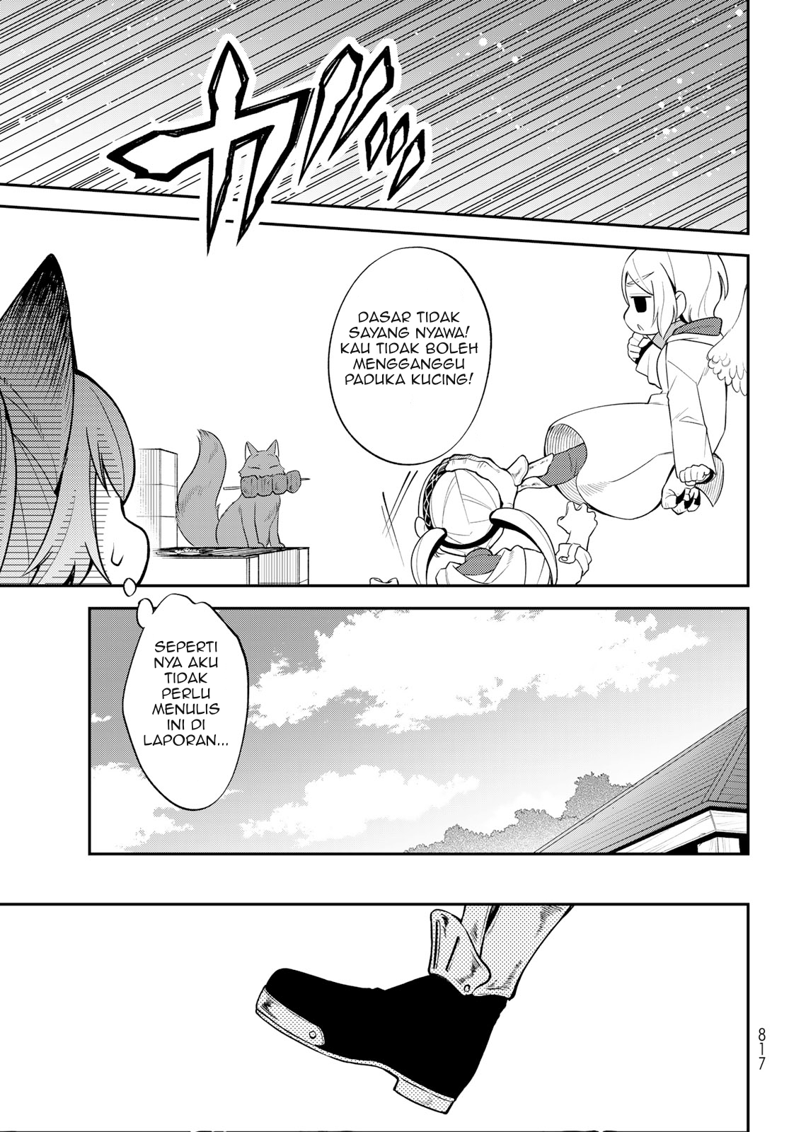 Tensei shitara Slime datta Ken Ibun: Makoku Gurashi no Trinity Chapter 46 Bahasa Indonesia