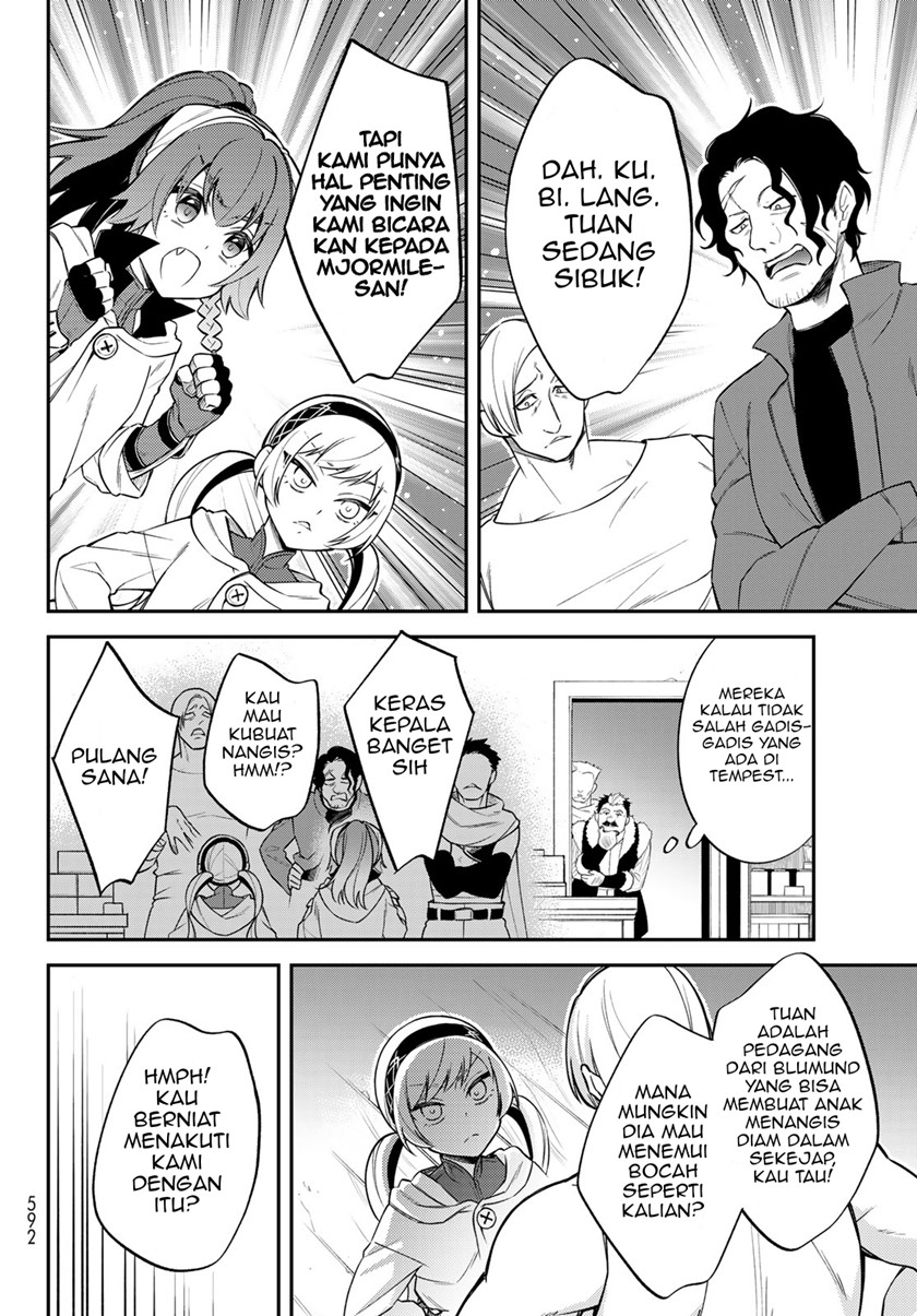 Tensei shitara Slime datta Ken Ibun: Makoku Gurashi no Trinity Chapter 48 Bahasa Indonesia