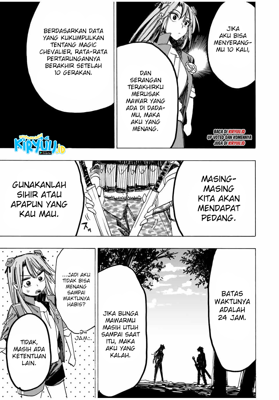 Hyouken no Majutsushi ga Sekai wo Suberu Sekai Saikyou no Majutsushi dearu Shounen wa, Majutsu Gakuin ni Nyuugaku Suru Chapter 39 Bahasa Indonesia