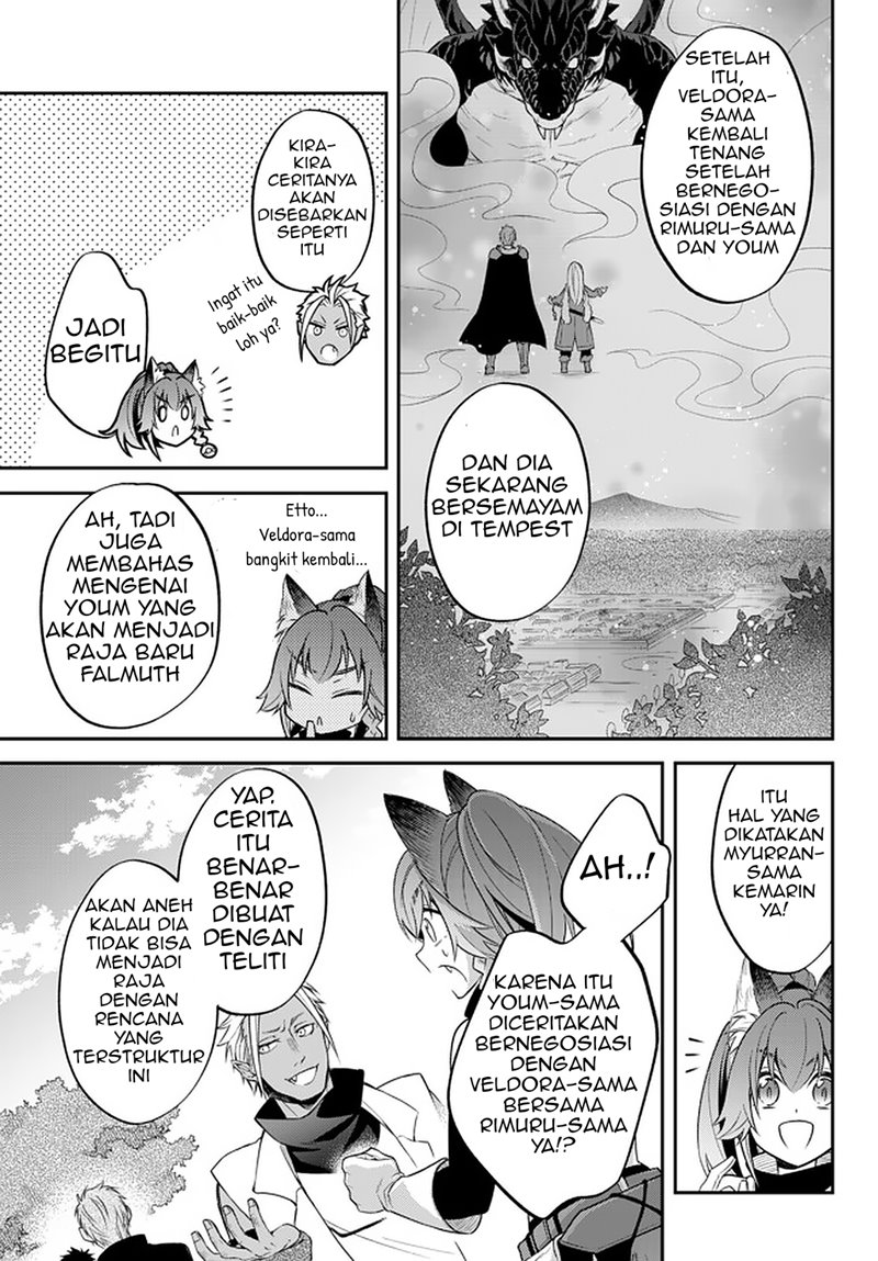 Tensei shitara Slime datta Ken Ibun: Makoku Gurashi no Trinity Chapter 31 Bahasa Indonesia