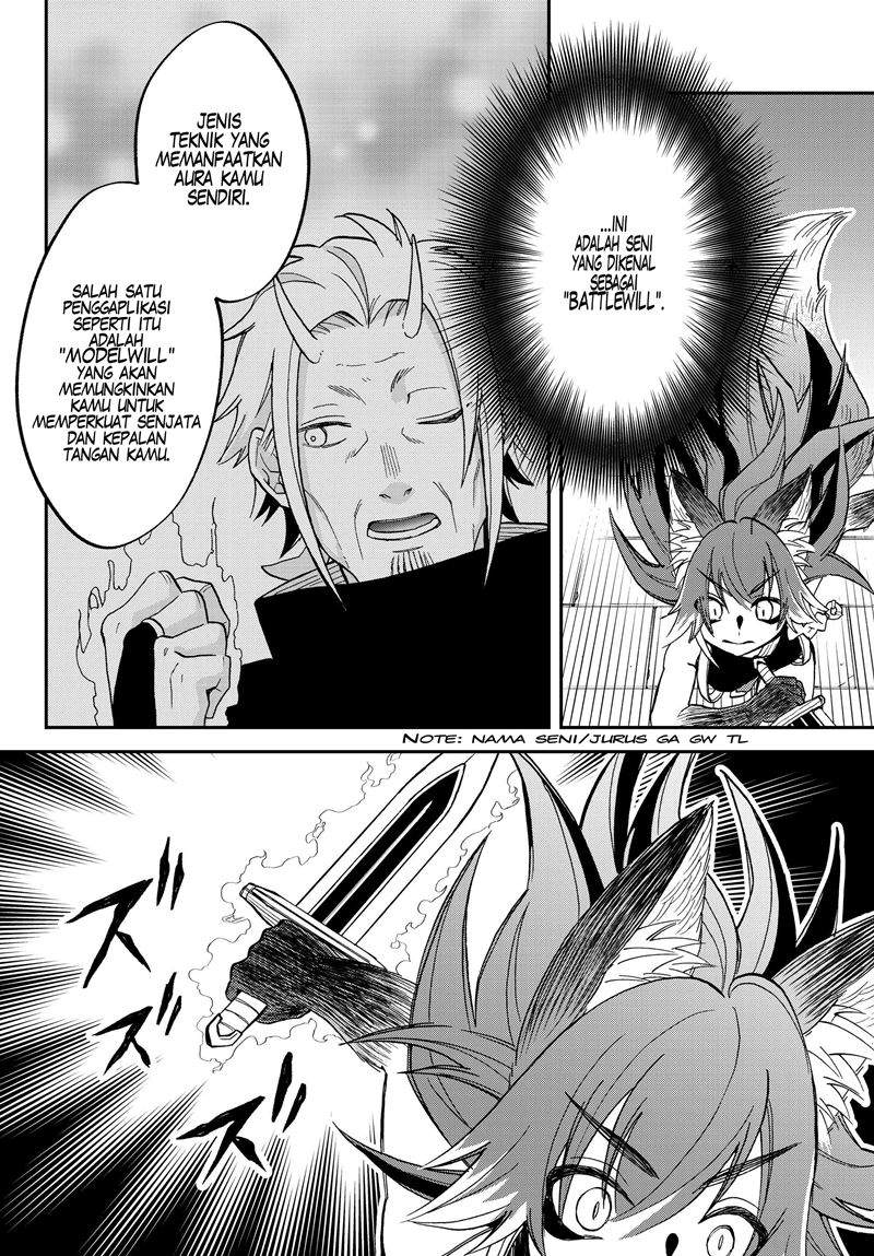 Tensei shitara Slime datta Ken Ibun: Makoku Gurashi no Trinity Chapter 17 Bahasa Indonesia