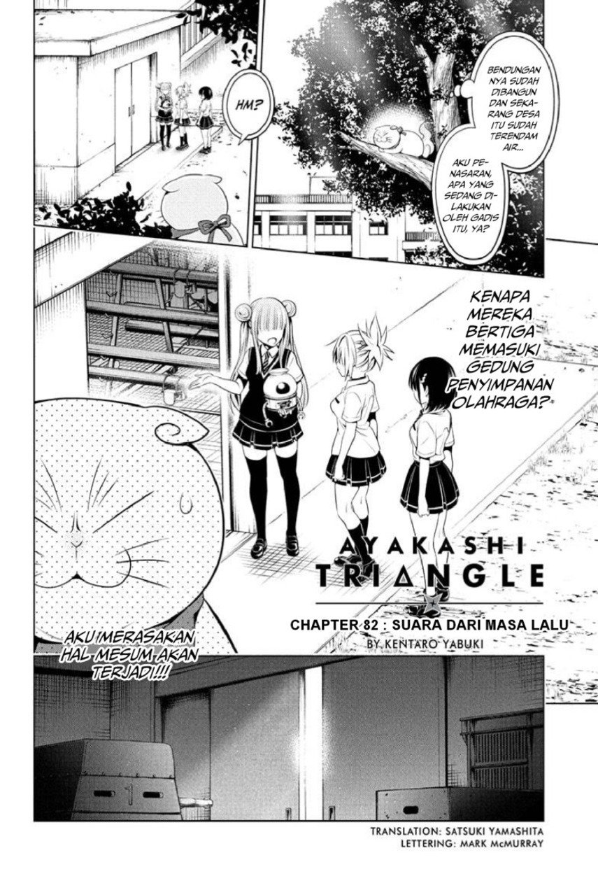 Ayakashi Triangle Chapter 82 Bahasa Indonesia