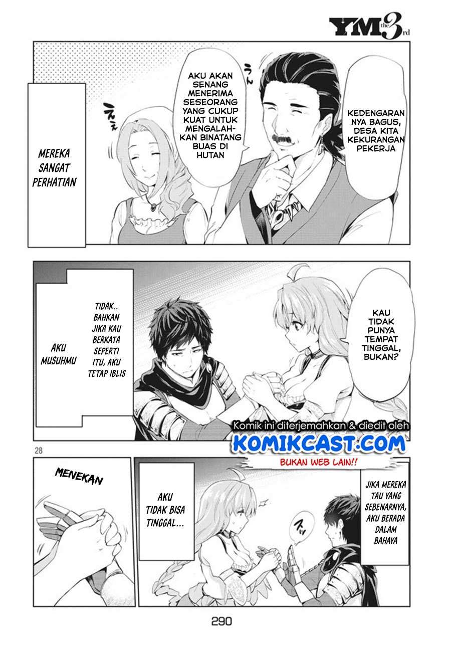 Kaiko sareta Ankoku Heishi (30-dai) no Slow na Second Life Chapter 01.2 Bahasa Indonesia