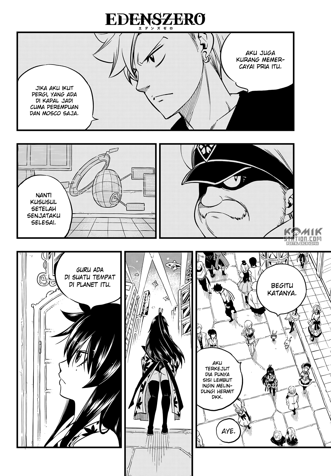 Eden’s Zero Chapter 50