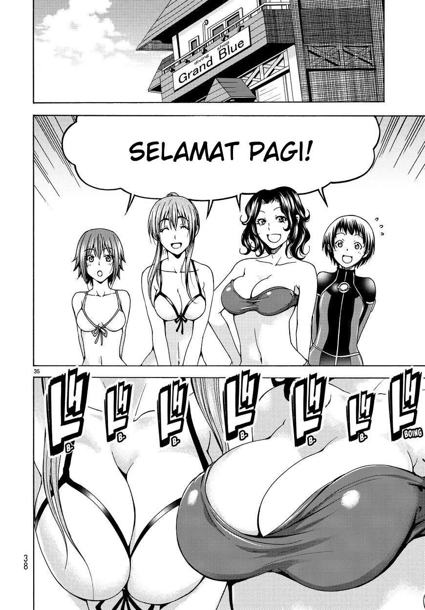 Grand Blue Chapter 34 Bahasa Indonesia