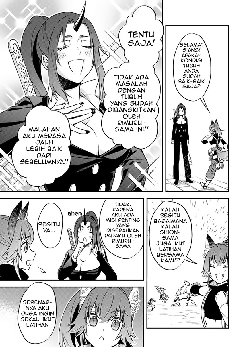 Tensei shitara Slime datta Ken Ibun: Makoku Gurashi no Trinity Chapter 29 Bahasa Indonesia