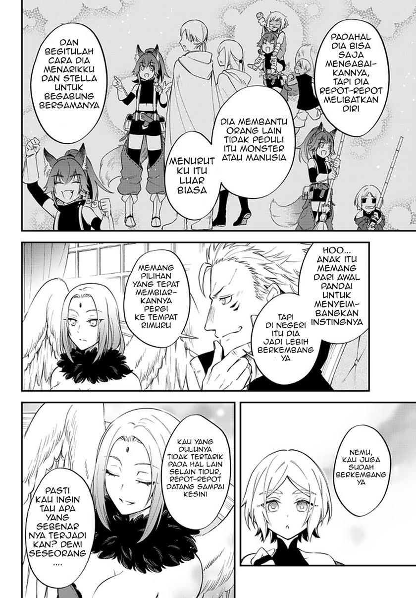 Tensei shitara Slime datta Ken Ibun: Makoku Gurashi no Trinity Chapter 36 Bahasa Indonesia