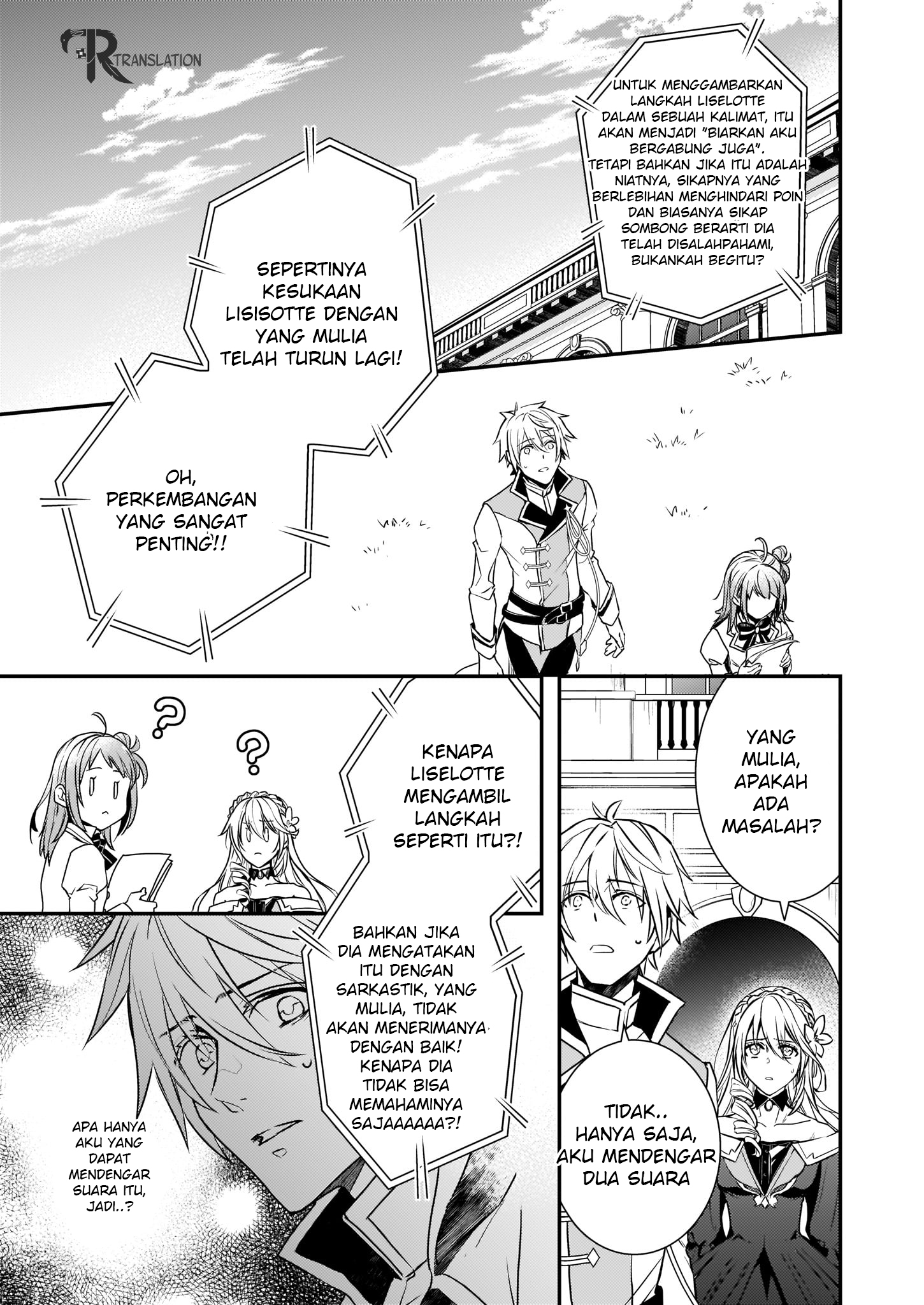 Tsundere Akuyaku Reijou Liselotte to Jikkyou no Endo-kun to Kaisetsu no Kobayashi-san Chapter 01 Bahasa Indonesia