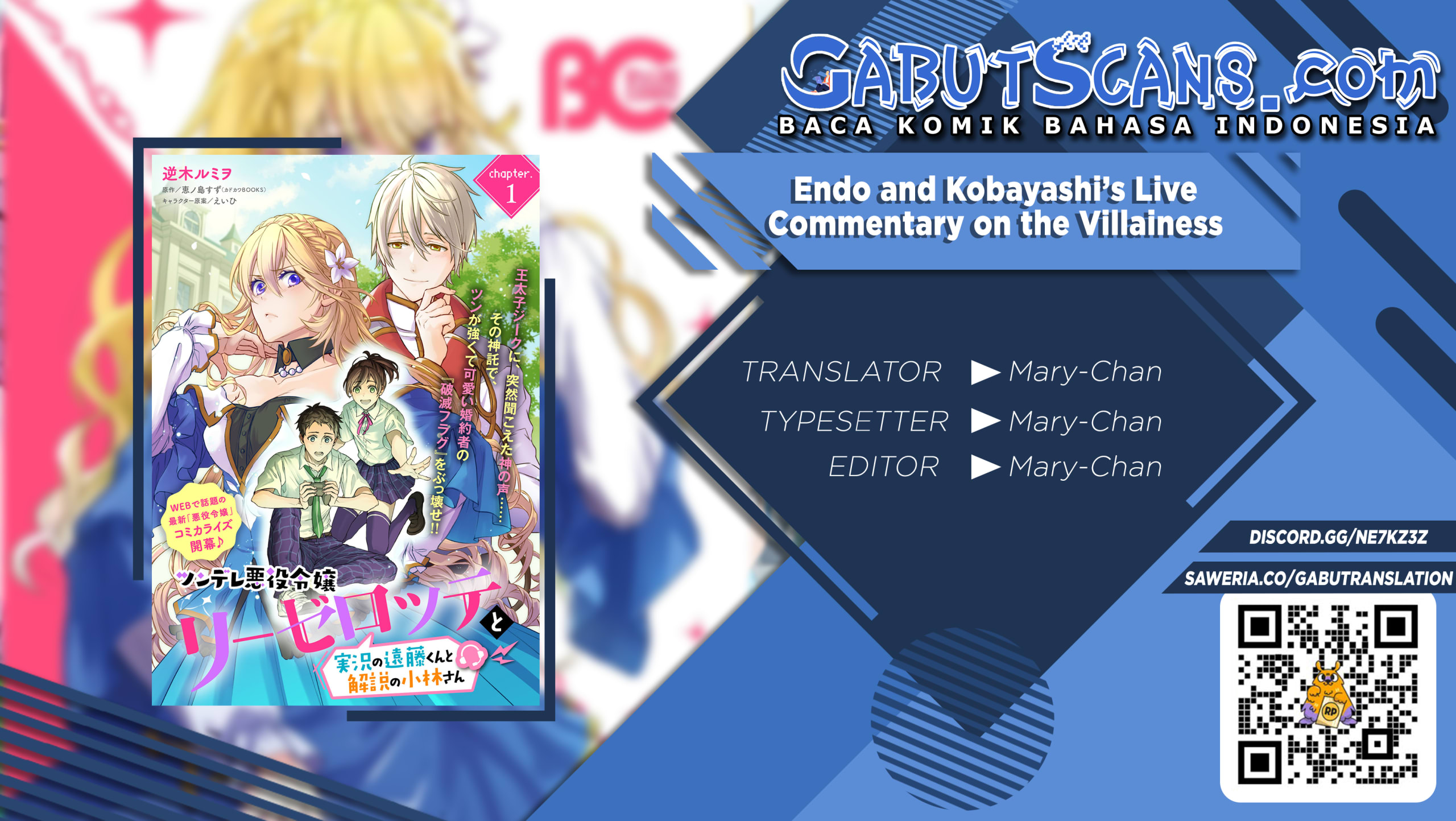 Tsundere Akuyaku Reijou Liselotte to Jikkyou no Endo-kun to Kaisetsu no Kobayashi-san Chapter 20 Bahasa Indonesia