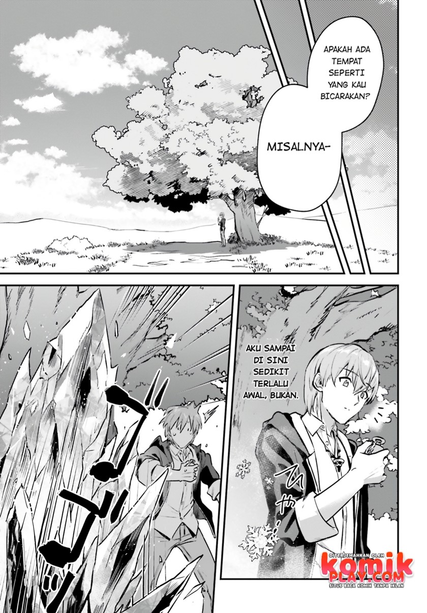 Yuusha Shoukan ni Makikomareta kedo, Isekai wa Heiwa deshita Chapter 34.5 Bahasa Indonesia