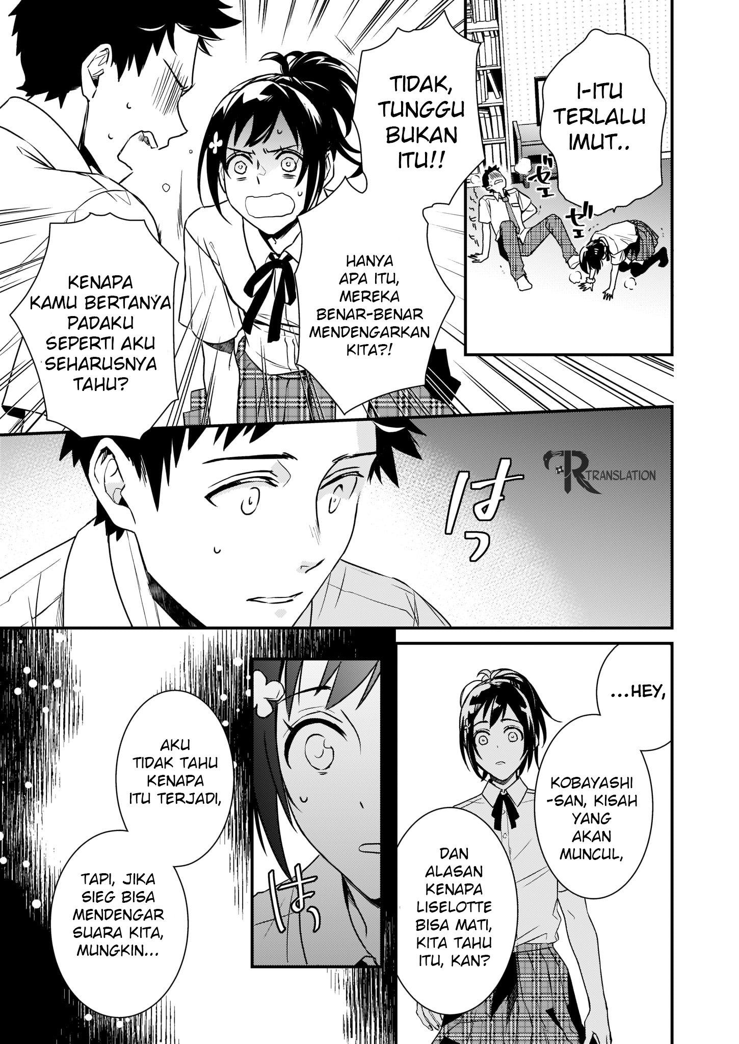 Tsundere Akuyaku Reijou Liselotte to Jikkyou no Endo-kun to Kaisetsu no Kobayashi-san Chapter 01 Bahasa Indonesia