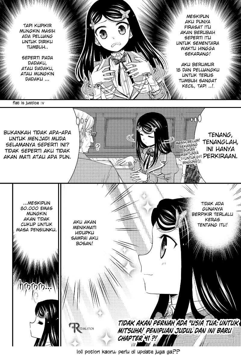 Rougo ni sonaete i sekai de 8 man-mai no kinka o tamemasu Chapter 41.1 Bahasa Indonesia